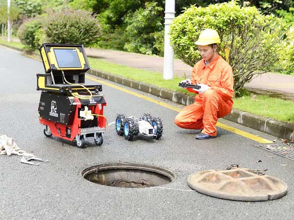红岗管道机器人检测