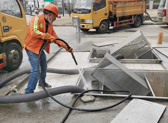 红岗隔油池清理