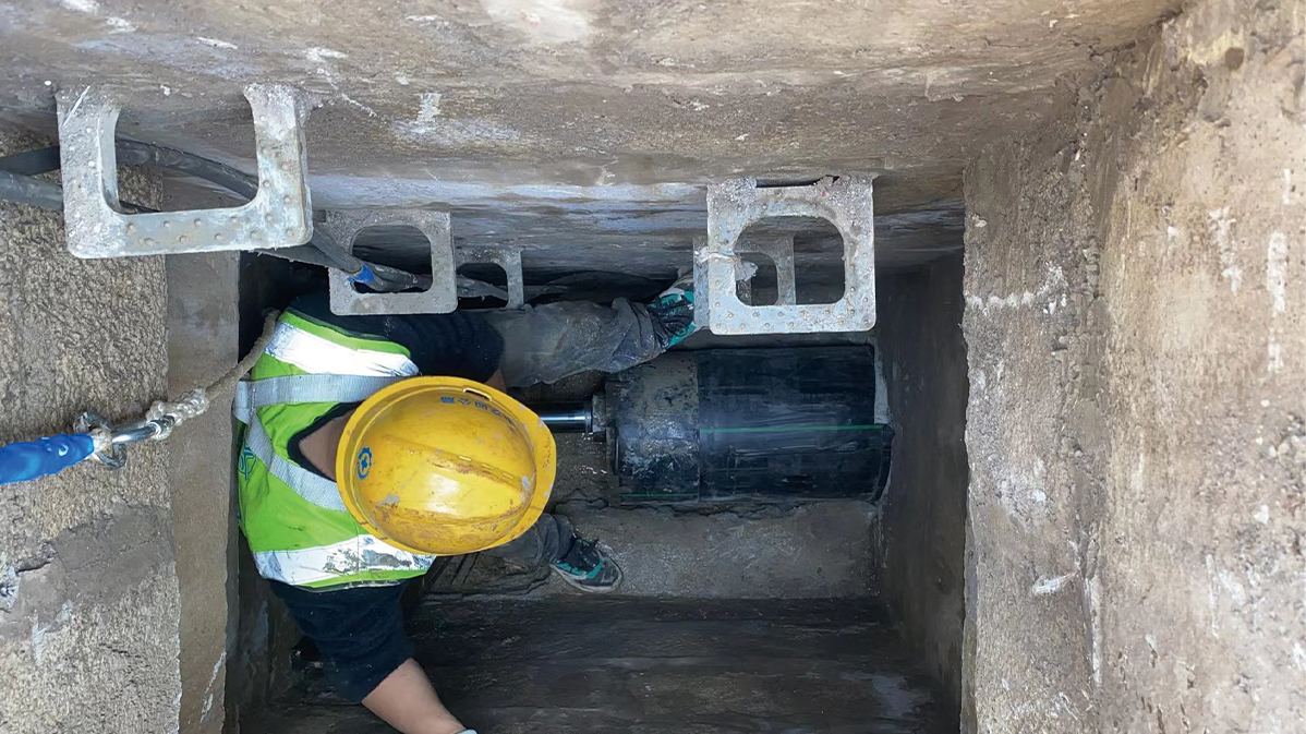 红岗HDPE短管内衬法